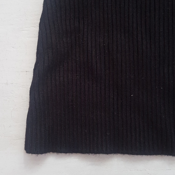 Ribbed mock neck 1/2 sleeve - Picture 2 of 3